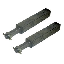 Trailer Stub Axles to suit 1" Bearing 750kg Axle Set 2 x Square Weld on 35x35mm