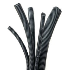 Black Flexible Conduit Split &