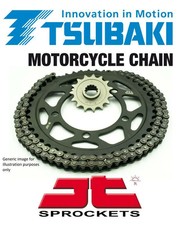 Kawasaki GPZ1100 Unitrack 83-85 Tsubaki Omega 630 O-Ring Chain & JT Sprocket Kit