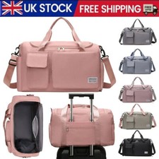 Lady Large Travel Zip Bag Overnight Weekend Women Holdall Hand Luggage Handbag
