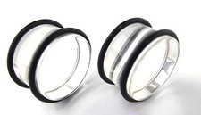 PAIR Flesh Ear Body pmma Tunnels **PLUGS** - CHOOSE COLOUR - ODD  (7mm-19mm)