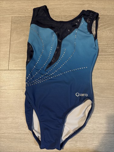 Quatro blue ombré gymnastics