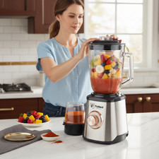 Table Blender Glass 2 in 1