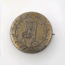 Rare Antique Silver Love Token