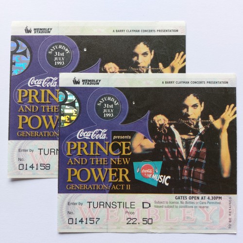 Prince act ii tour - x,