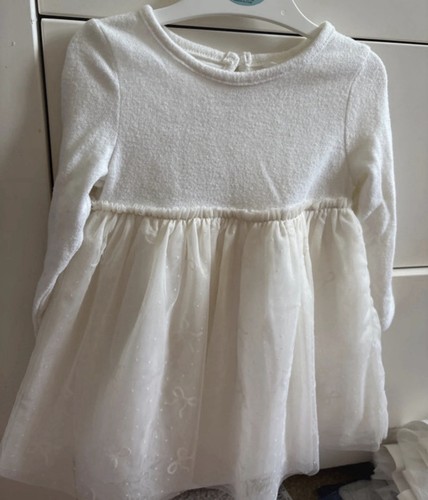 Baby white knit cotton line - baby,