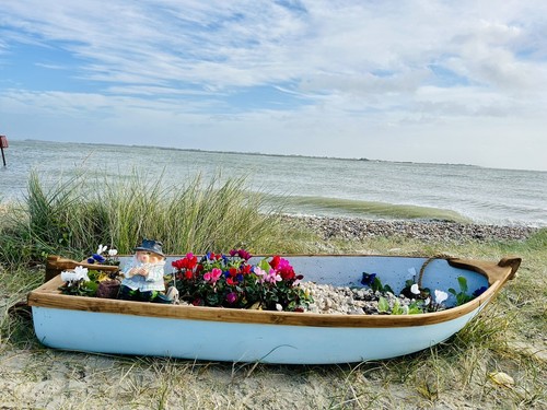 The launch garden boat - the,