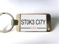STOKE CITY NUMBER PLATE STYLE