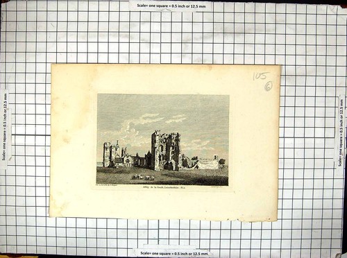 Old print hooper engraving - old,
