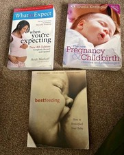 3 Pregnancy Books, Used, Good Condition 