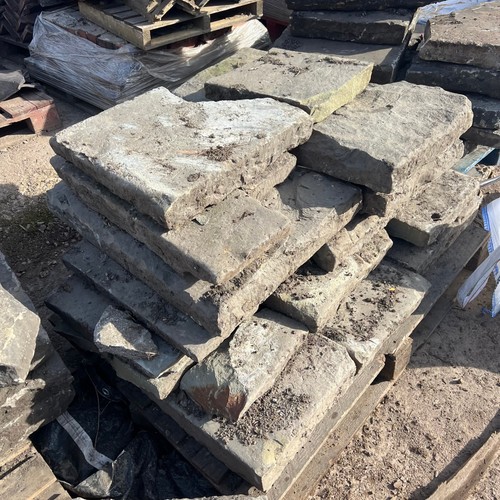 Reclaimed yorkstone mill flag - reclaimed,