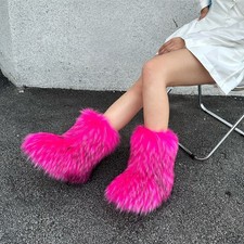 Winter Women's Raccoon Fur