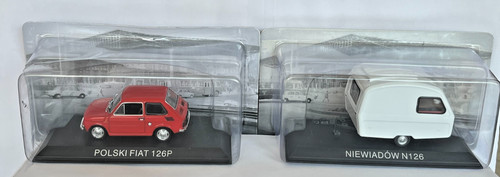 Fiat 126 diecast car - fiat, p