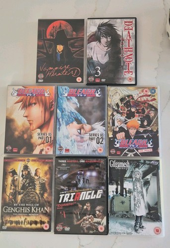 Manga dvd bundle deathnote - 8x,