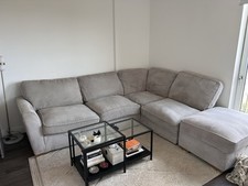 Grey L Shape Sofa- Great Condition- Super Comfortable