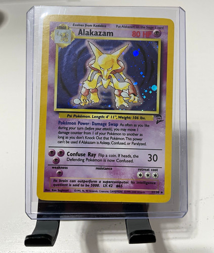 Alakazam pokemon tcg base set - alakazam,