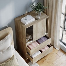 2 Door 2 Drawer Side Cabinet