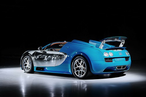 Bugatti veyron blue - bugatti,