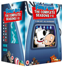 Family Guy: Seasons 1-11 DVD (2011) Seth MacFarlane cert 15 31 discs Great Value