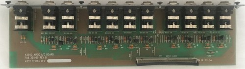 Kurzweil k2500 audio board - audio, i/0