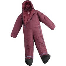 Selk'bag Original Recycled Sleeping Bag Suit Mens Insulated Burgundy Earth