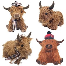 Highland cow door - cow, stop
