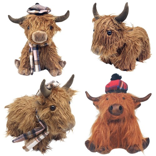 Highland cow door stop - cow,