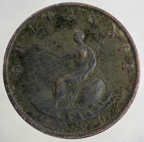 1799 george iii 3rd half - iii, half-penny