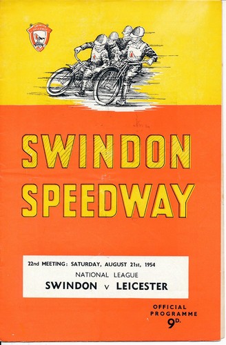 Speedway programme swindon - speedway,