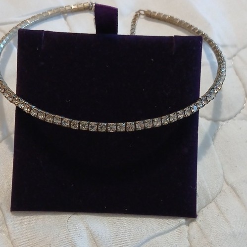 Silver plated clear square - silver,