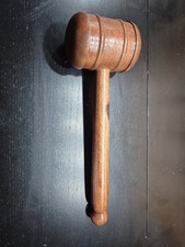 Wooden Large Mallet Gavel Hammer for Judges and Auctioneers