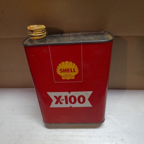 Shell 100 red - red, can