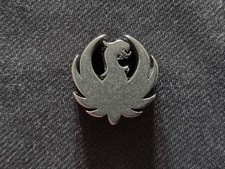 Phoenix Bead - Stonewashed Titanium - Bird Tribal Mythology EDC Lanyard Paracord