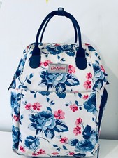 Cath Kidston warm white Floral Printed Large Backpack/ Hand / Cabin Luggage