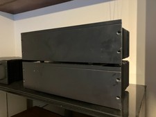Two Sonics-branded Bryston power amps, 2 x 150W and 2 x 400W