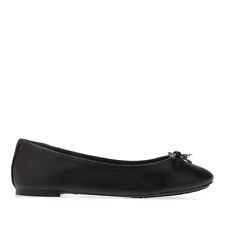Women's Shoes Dune Harpington Charm Ballerina Flats in Black