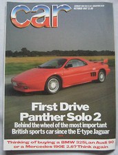 CAR 10/1987 featuring Panther