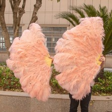 Large real ostrich feather - real,