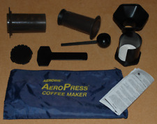 Aerobie Aeropress Travel Coffee Maker With Filters, In Blue Bag