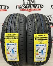 2 X 185 55 15 SONIX ECOPRO 99 82V 185/55R15 BRAND NEW TYRES M+S 1855515