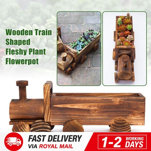 Garden modern wooden train - wooden,