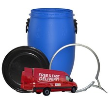 30l litre open top plastic - open,