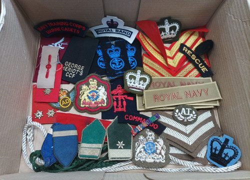 Vintage army navy shoulder - &,