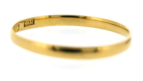 Wedding ring size 22ct solid - wedding,