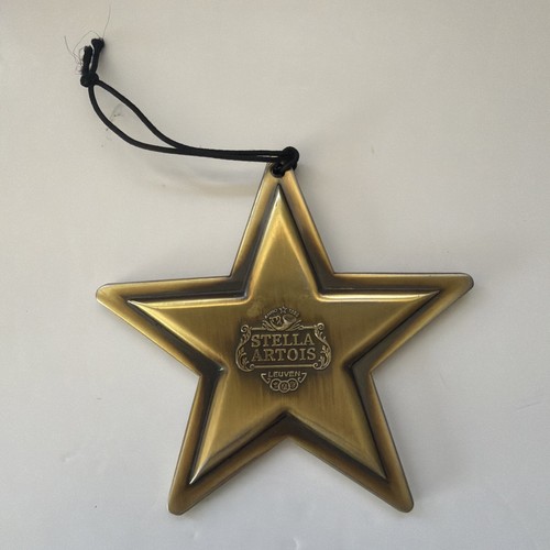 Stella artois brass star - artois,