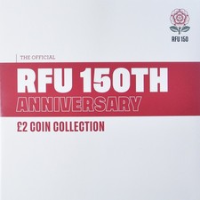 [#1183251] Coin, Jersey, Set, 2021, l Rugby RFU 150th Anniversary £2 Two Pound C