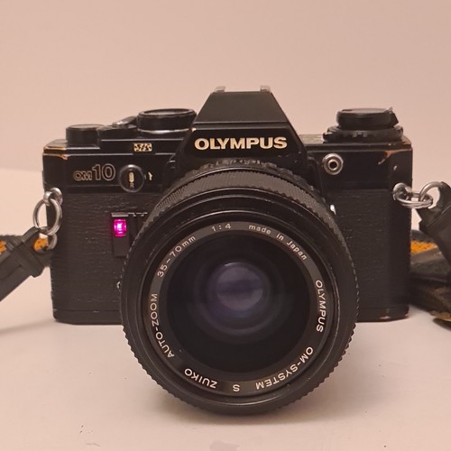 Olympus om10 quartz 35mm film - quartz,
