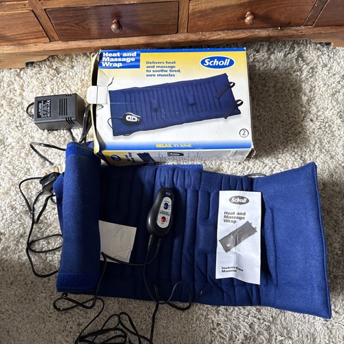 Scholl heat and massage wrap - scholl,