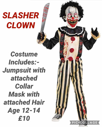 Slasher clown boys - clown, complete