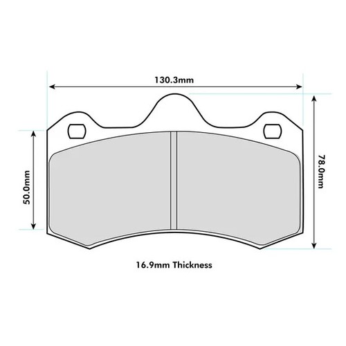 Ferodo ds2500 brake pads - pads, to